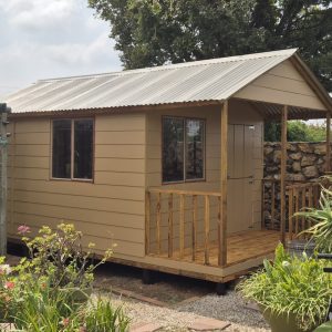 3.0m x 4.2m + 1.2m Veranda, 2 Windows, Stable Door